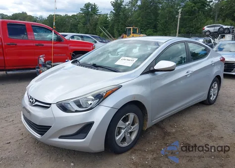 2015 Hyundai Elantra Se из США, поврежденный, VIN 5NPDH4AEXFH556243